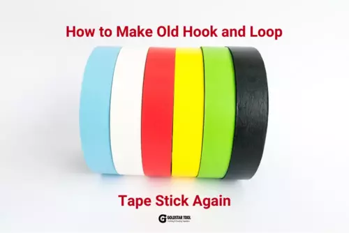 How to Make Old Hook and Loop Tape Stick Again